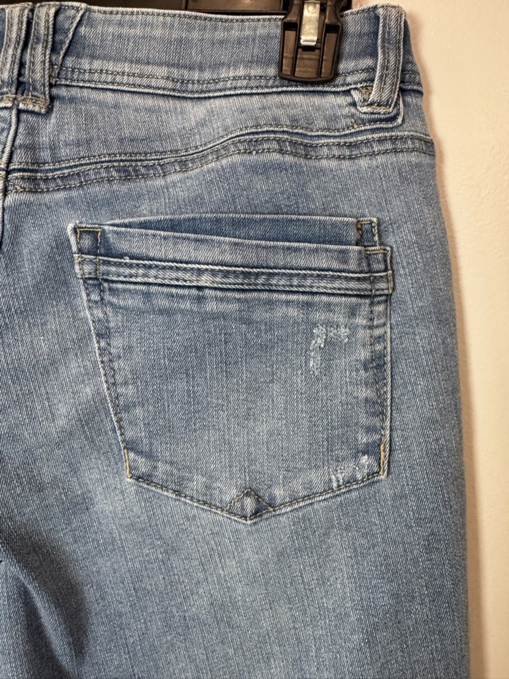 Democracy AB Technology Women's Blue Skinny Jeans Women’s Size 8 Light Wash - Picture 8 of 13